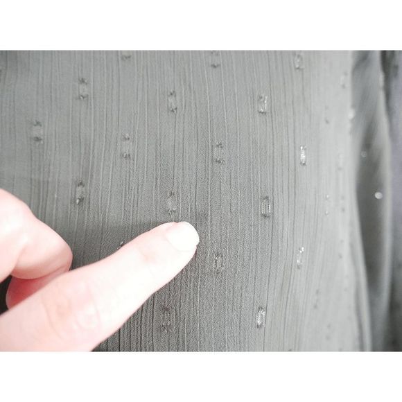 INC INTERNATIONAL CONCEPTS Women's Clip-Dot Tie-Neck Blouse XXL - Picture 5 of 11